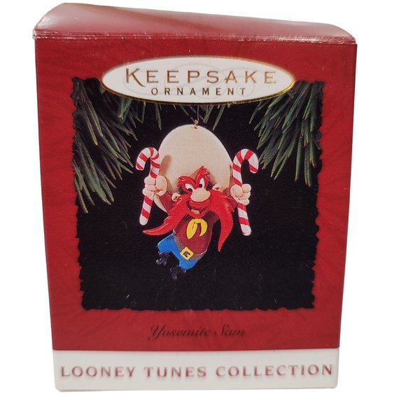 HALLMARK 1994 Looney Tune YOSEMITE SAM Keepsake ornament & box vintage christmas - Picture 4 of 4